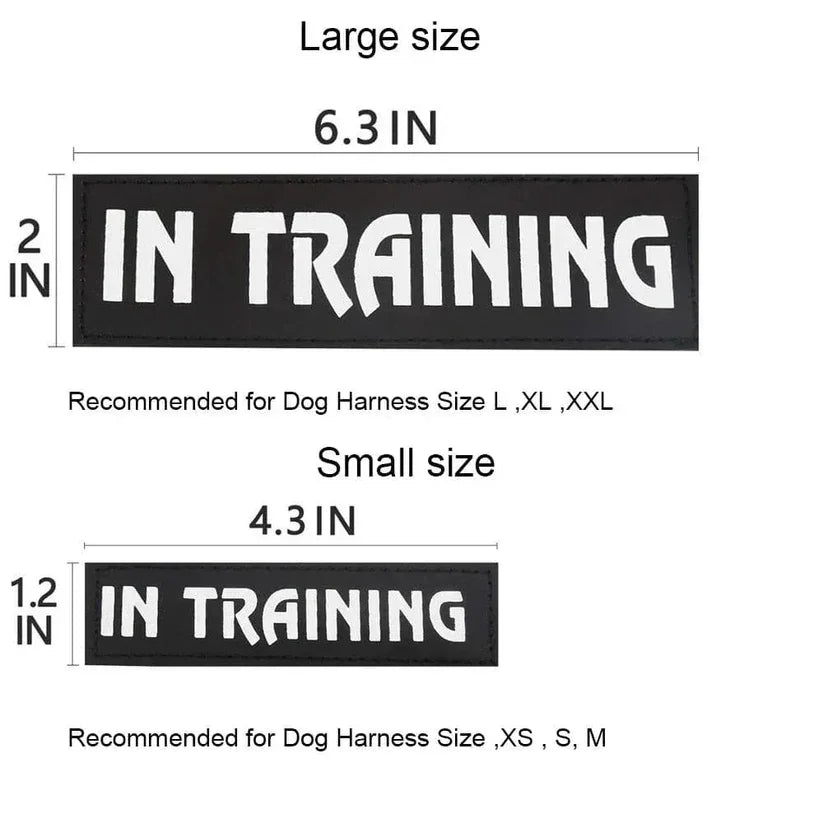 HarnessGear™ Replacement Name Patches / Name Tag (2 Piece)