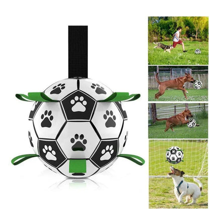 Inflatable Soccer Ball Dog Toy