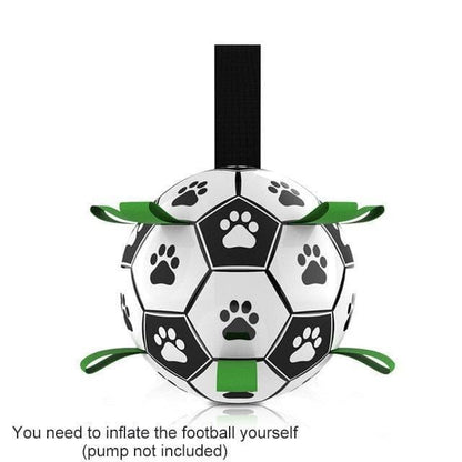 Inflatable Soccer Ball Dog Toy
